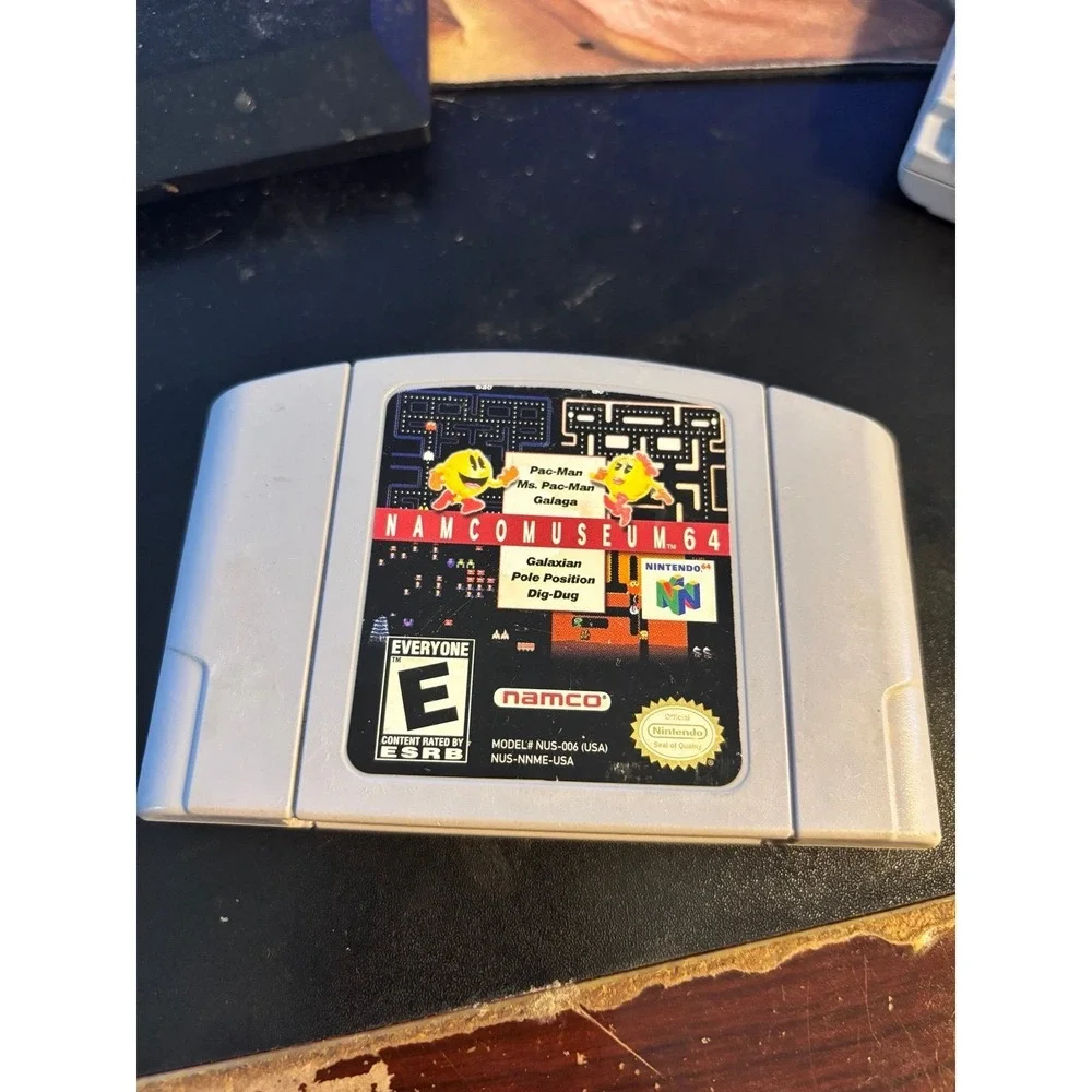 Namco Museum 64 (Nintendo 64, N64) Authentic Original - Tested & Working